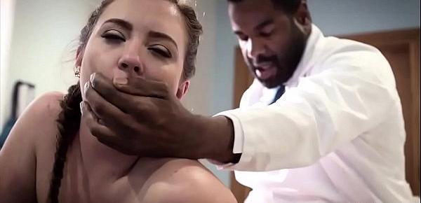  Rectal exam with a sexy teen and a horny doc
